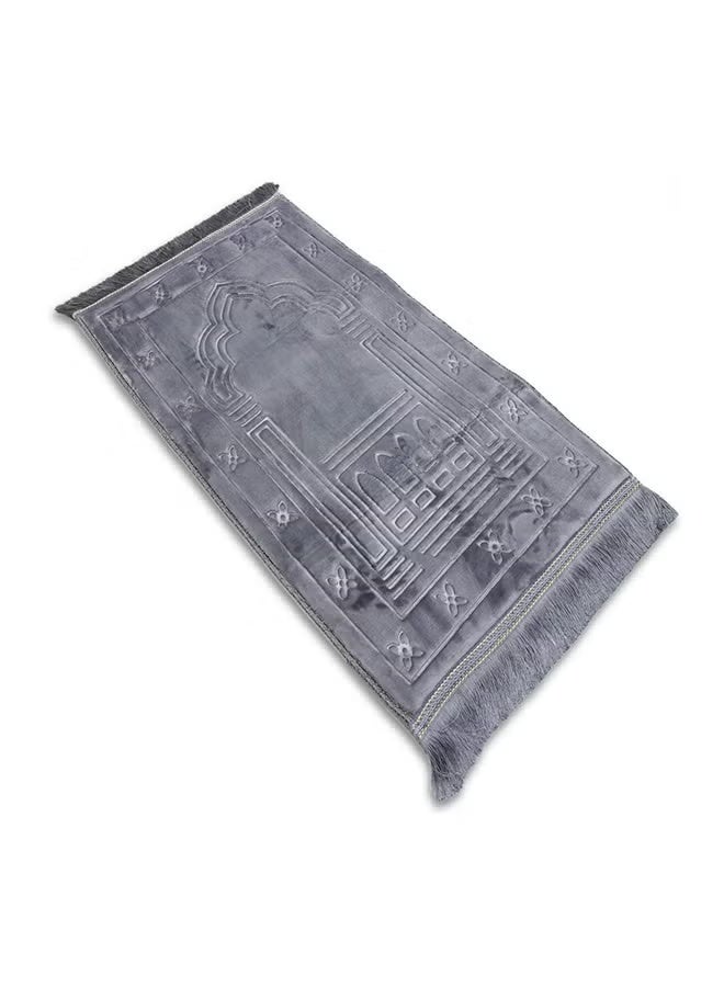 SUNDUS Innovative Prayer Rug Mat Grey 120cm - Image 1